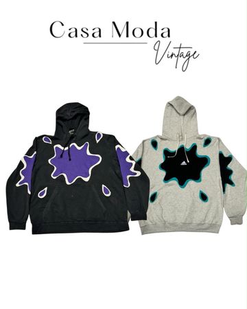 110926-11 Upcycle branded applique hoodies 10 pcs