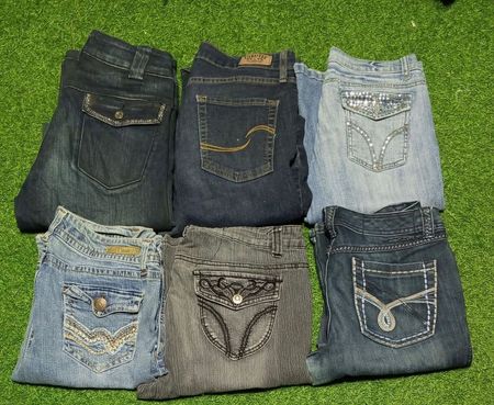 JEANS WALLFLOWER E ALTRI MARCHI MIX (B 69)