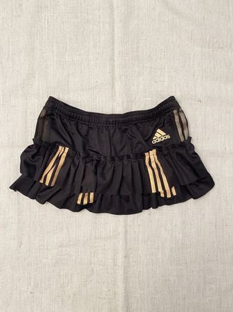 Upcycle Adidas Ruffle Mini Skirt (Dv-10-33)