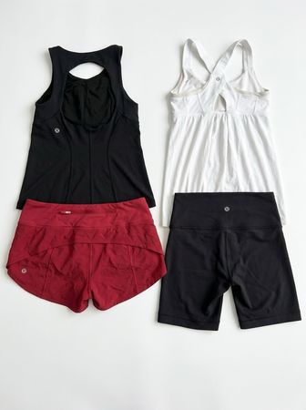 Lululemon Shorts and Tops (TA 061)