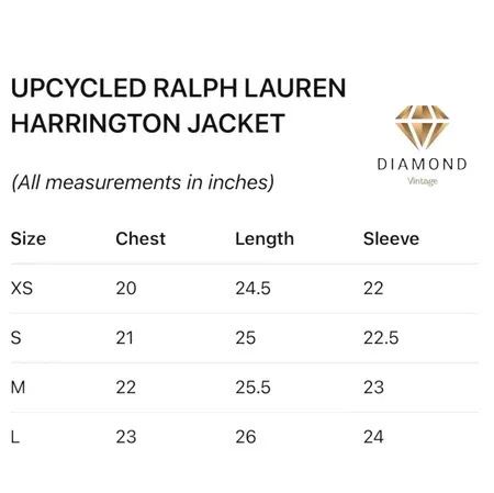 Upcycled Ralph Lauren Harrington Jackets (Dc-09-54)