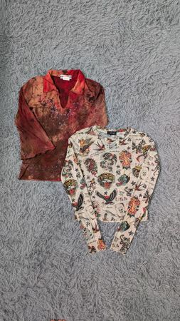 ***Y2K Long Sleeve Blouses – Trendy 2000s Fashion Mix