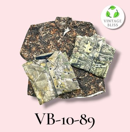 Realtree Camo Camicia da Uomo Pacchetto all'Ingrosso – Stili Assortiti (VB-10-89) 9 pezzi
