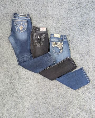 ***Miss Me True Religion & Rock Revival Skinny & Capri Jeans