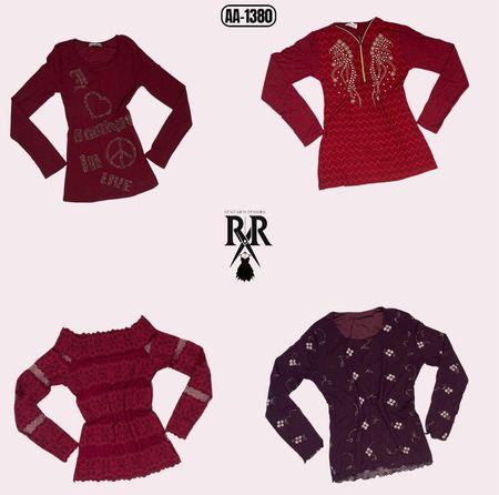 Y2k Vintage Grunge Mix Tops (AA-1380)