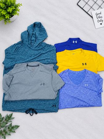 Under Armour T- shirt & full sleeves shirt