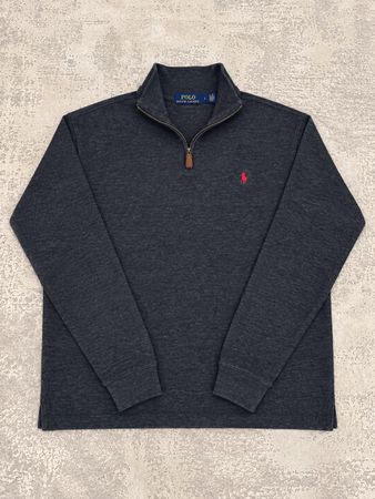 Ralph Lauren 1/4 Zip Sweaters - [TS-0832]