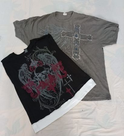 T-shirts Vintage Skull CR11844