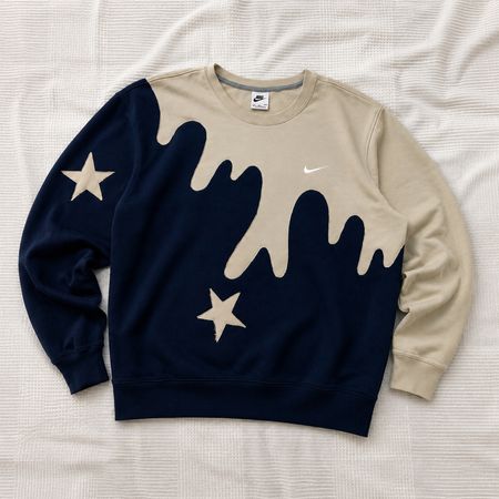 Upcycle Branded Patchwork Sweatshirt (Dv-9-58)