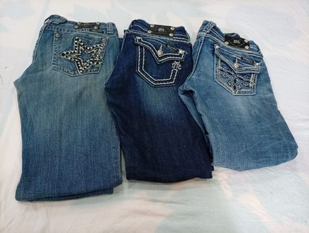 CR11194 Vintage Miss Me Flare and Straight-Leg Jeans