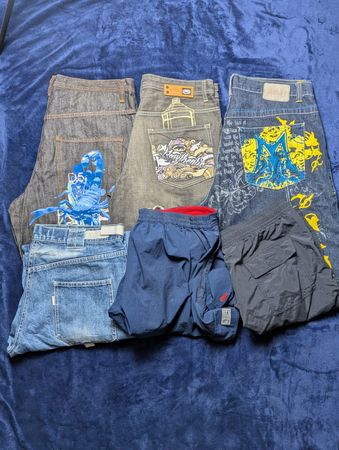 Y2K premium baggy shorts