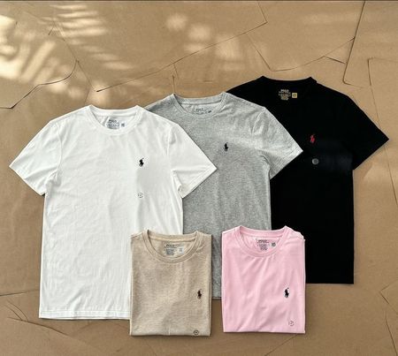T-shirts à col rond Premium Polo Ralph Lauren