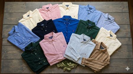 Premium polo Ralph Lauren cotton shirts