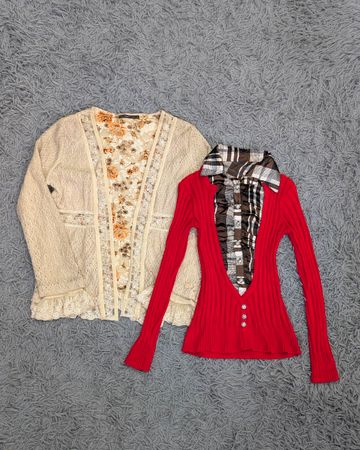 ***Y2K Knitwear – Retro 2000s Fashion Mix