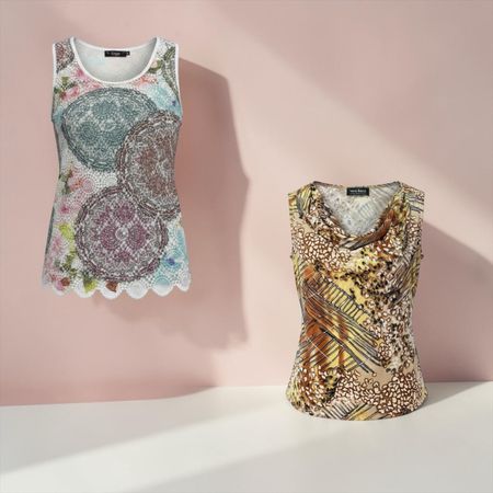 Collezione moda donna trendy Y2k a maniche corte e top a canotta