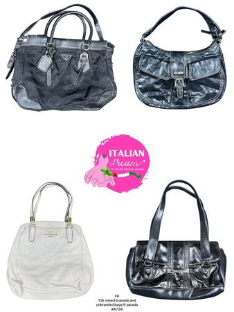 Y2k mixed branede and unbranded bags ft