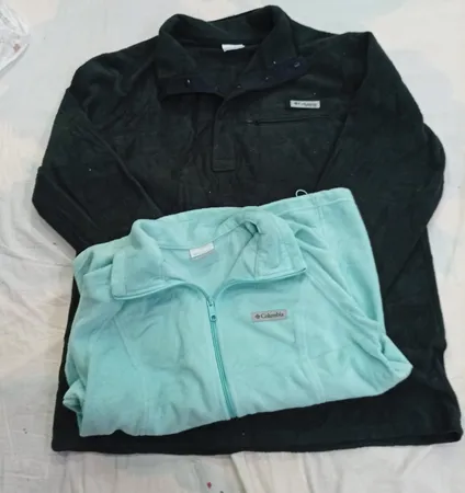 CR11487 Vintage Columbia Fleece Jackets Bundle