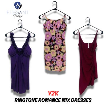 Vestidos Mix de Romance de Toque Y2K - EV0592