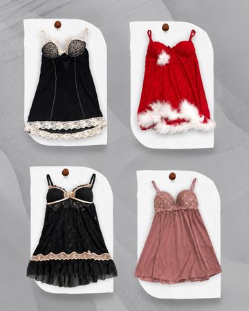 Y2K Romantic Babydoll Tops