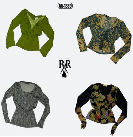 Y2K Nature Vibe Mix Tops (AA-1389)