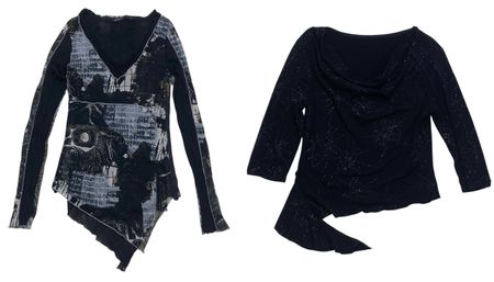 Collection de blouses à manches longues Y2k