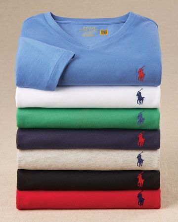 Magliette Polo Ralph Lauren da uomo Collo Rotondo
