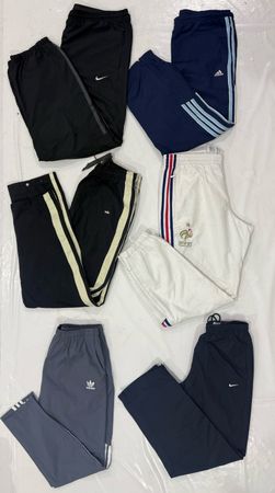 Brand nylon trousers