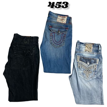 Miss Me , Rock Revival & True Religion Straight Jeans (brands)  Miss Me , True Religion & Rock Revival #453.