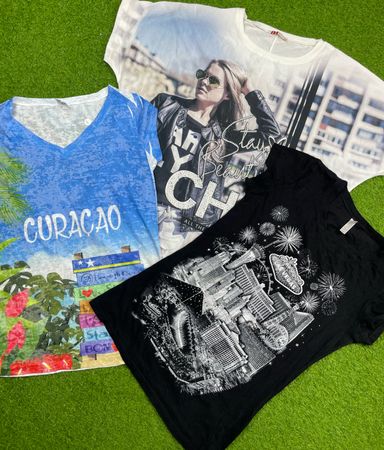 Ladies Ptinted T-Shirt id 214