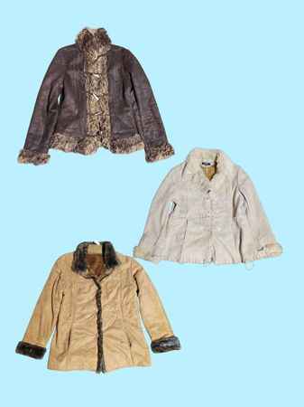 Y2k Vintage  Midi Afghan (TM093)