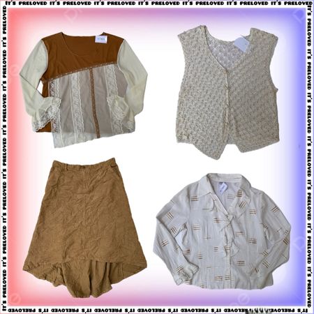 Paperback & Coffee - tops and skirts (SS-2705)