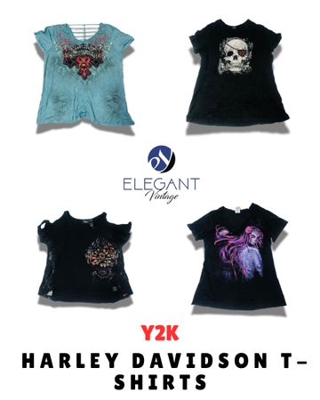 Y2K Harley Davidson T-Shirts - EV1691