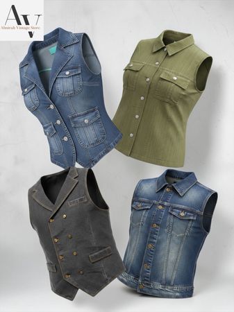 Vintage Denim Vest