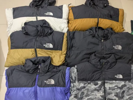 North face puffers 700 and 800 series