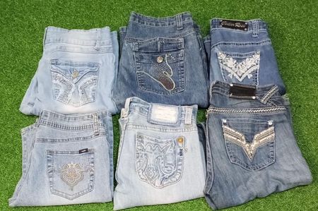 VIGOSS  AND OTHER MIX BRANDS JEANS (B 81)