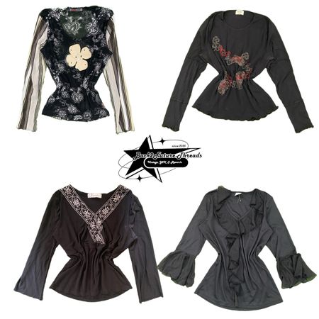 Y2k Nature Vibe Girl Full Sleeve Top B2F-097