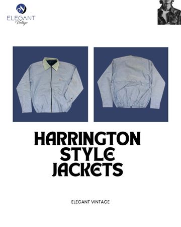 Upcycled Harrington Style Jackets - EVR0096