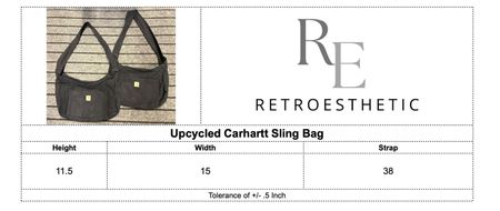 Upcycled Carhartt Sling Bags