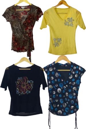Vintage Y2K Tops Mix Bundle  blouse collection