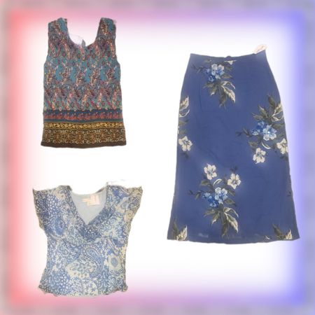 Soft Blue tones -tops (RX-1426)