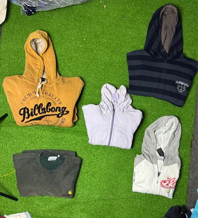 Quick Silver & billabong & Carhhart & Dickes & lululemon & harley davidson Sweatshirts hoodie