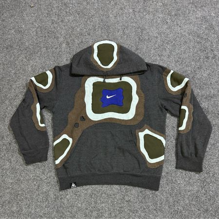 Upcycled Nike Patchwork Hoodie