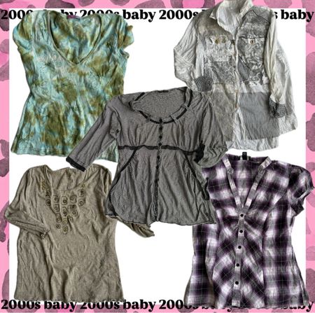 Cozy Indie Y2K Tops-296