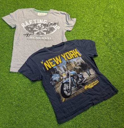 7575 - Vintage Style Half Sleeves T-Shirts