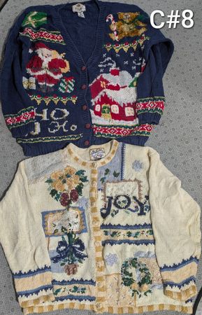 Conjunto de Suéteres Navideños Vintage | Tiara & Heirloom (10 pcs, S-XXL) C#8