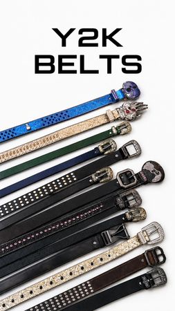 Y2k belts