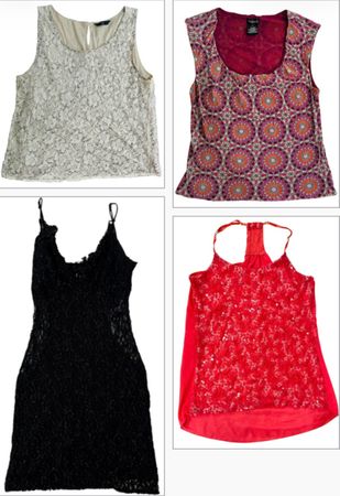 The Style Vault | Y2K 10-Piece of tank top & camisoles bundle✨
