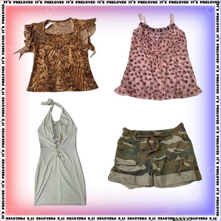 Y2K Main Character Energy - tops, dresses, skirts (SS-2646)