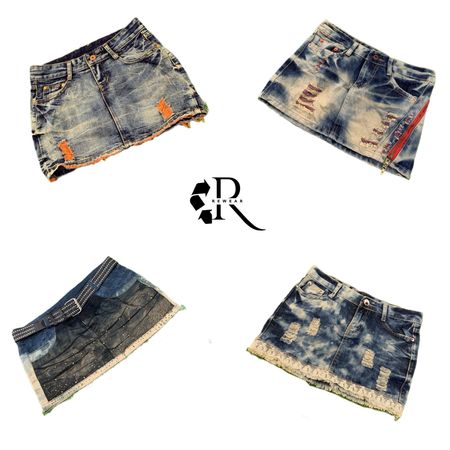 Y2K Paris Hilton Girl Denim Short RW-2381