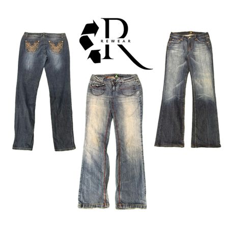 Y2K Paris Hilton Girl Denim Jeans RW-2211